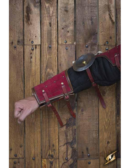 Paladin Protection intégrale des bras, rouge