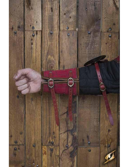 Paladin Protection intégrale des bras, rouge