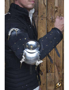 Paladin protège-bras complet, noir