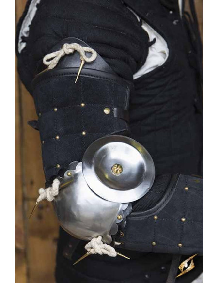Paladin protège-bras complet, noir