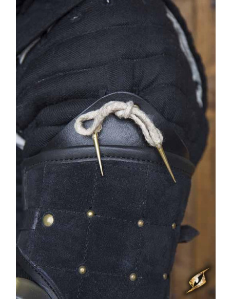 Paladin protège-bras complet, noir