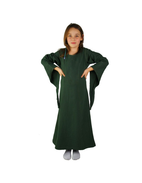 Robe-tunique médiévale pour fille