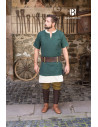 Tunique médiévale Aegir, verte