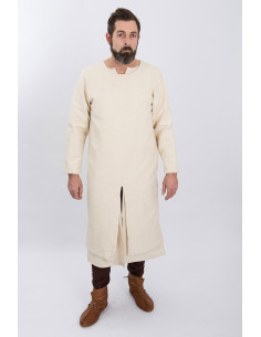 Tunique Médiévale Arnaud, Crème 2