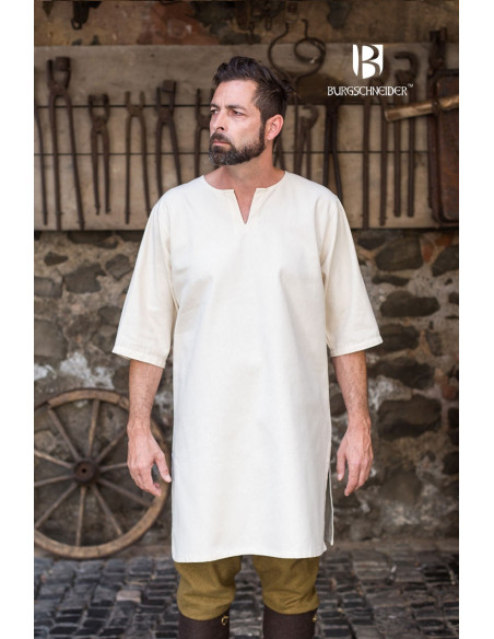 Tunique Médiévale Lofar, Crème