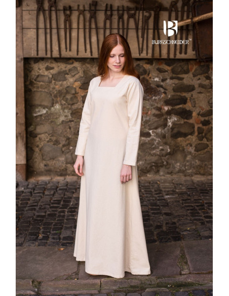 Tunique Médiévale Johanna Manches Longues