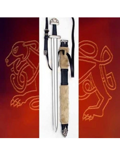 Épée du roi viking avec fourreau (96 cm.)