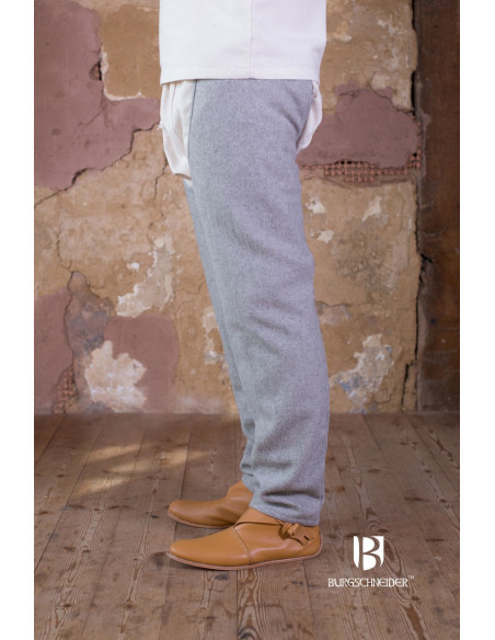 Jambes en laine Bernulf, gris