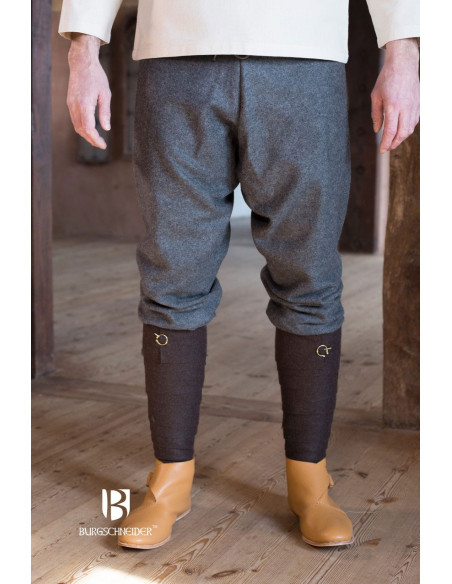 Pantalon médiéval Thorsberg, gris foncé