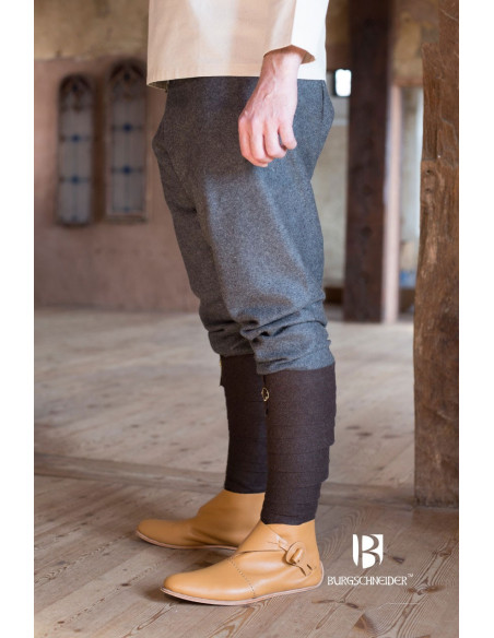 Pantalon médiéval Thorsberg, gris foncé