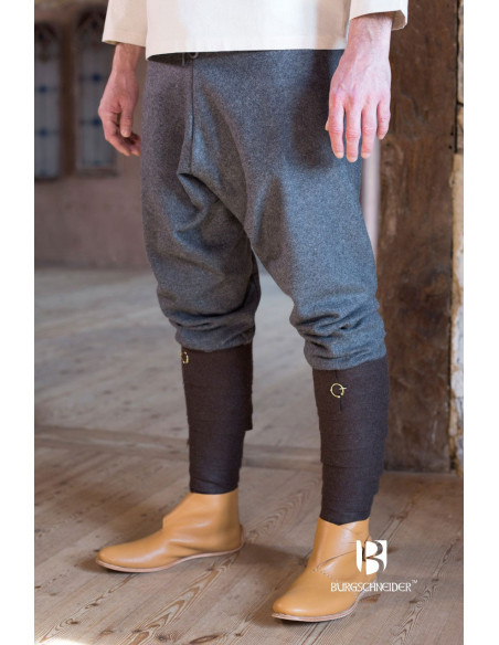 Pantalon médiéval Thorsberg, gris foncé