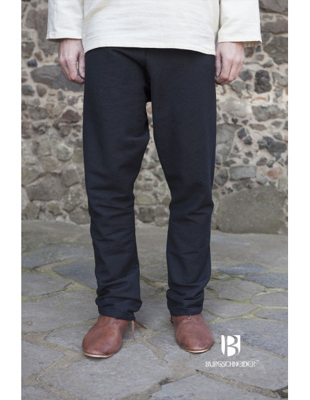 Pantalon médiéval Ragnar, noir Pantalon médiéval Ragnar, noir
