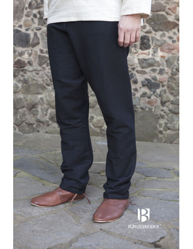 Pantalon médiéval Ragnar, noir