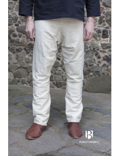 Pantalon médiéval Ragnar, crème