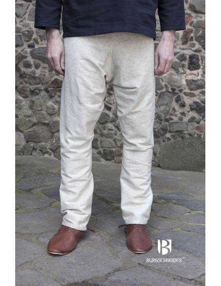 Pantalon médiéval Ragnar, crème