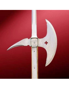 Lance de bataille médiévale