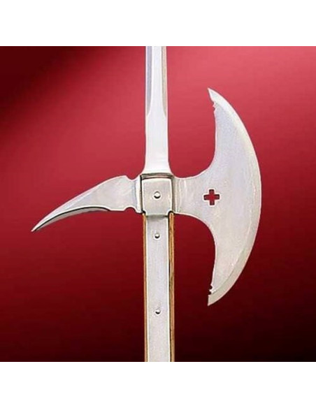 Lance de bataille médiévale