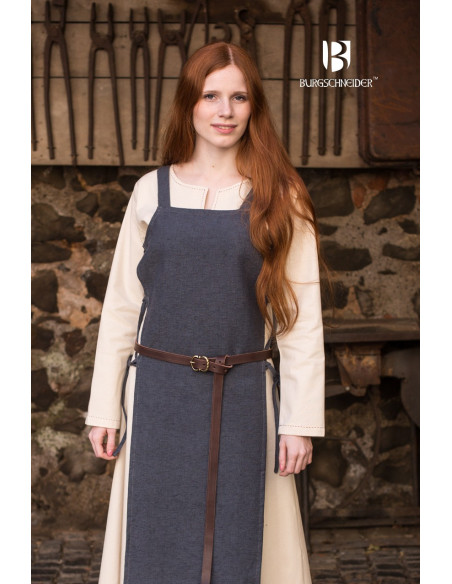 Surcot Gyda Gris Coton