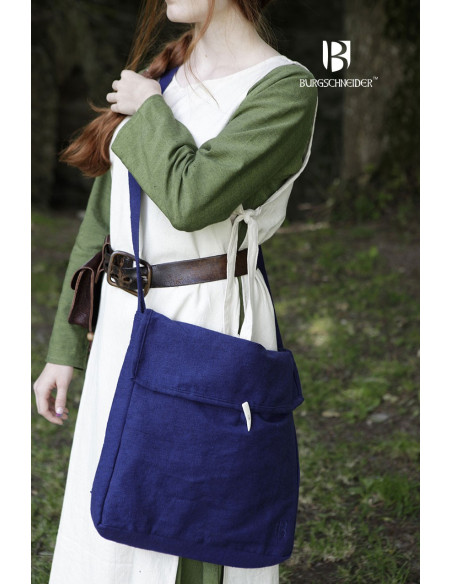 Sac médiéval Ehwaz, fermeture en corne