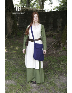 Sac médiéval Ehwaz, fermeture en corne 2