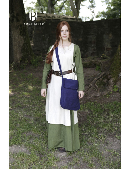 Sac médiéval Ehwaz, fermeture en corne