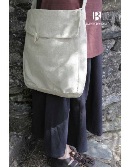 Sac médiéval Ehwaz, fermeture en corne