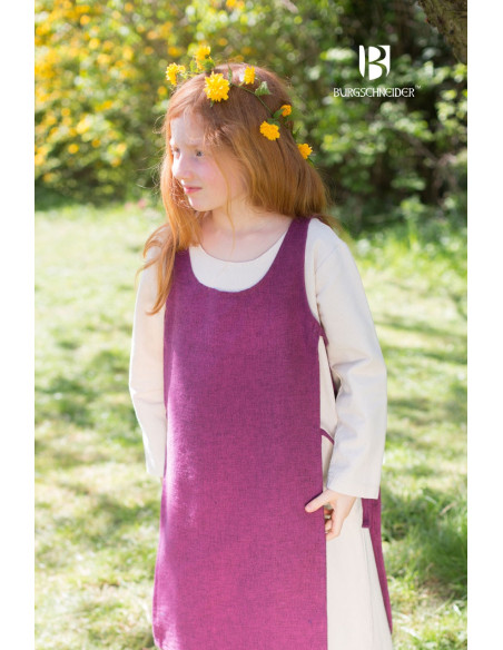 Surcot Ylva Viking, lilas