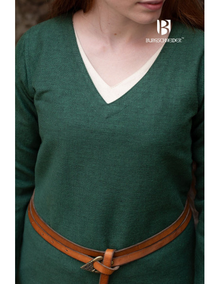 Tunique Médiévale Frekja Verte