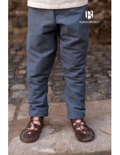 Pantalon médiéval enfant Ragnarsson gris