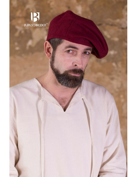 Casquette Harald Renaissance, rouge