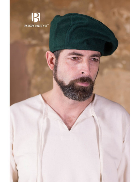 Casquette harald renaissance verte