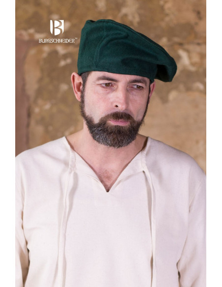 Casquette harald renaissance verte