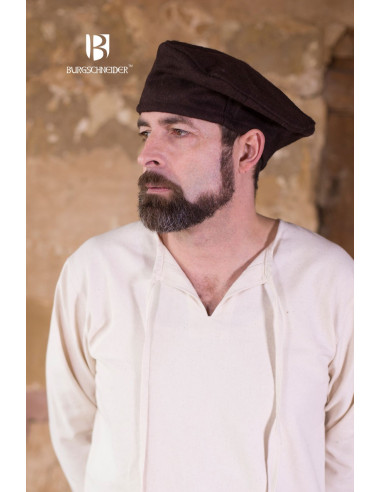 Casquette harald renaissance marron