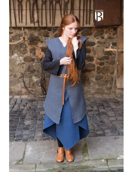 Tunique médiévale Eryn, grise