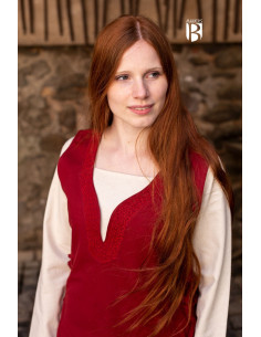 Robe médiévale Lannion, rouge 2