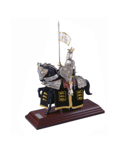 Cheval Armure Golden Dragon Casque