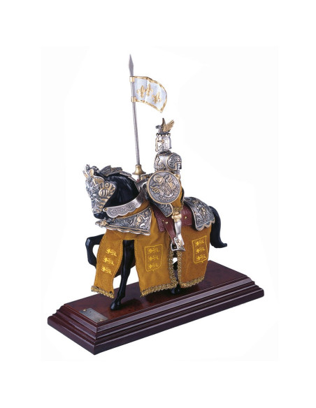 Armure de cheval fleur de lys