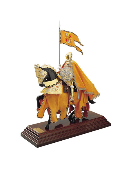 Armure de cheval casque espagnol avec cape