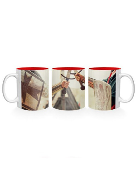 Mug Céramique Lutte Médiévale