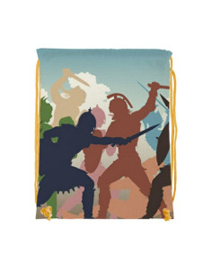 Sac à cordon Fight Gladiators (34x42 cms.) 2