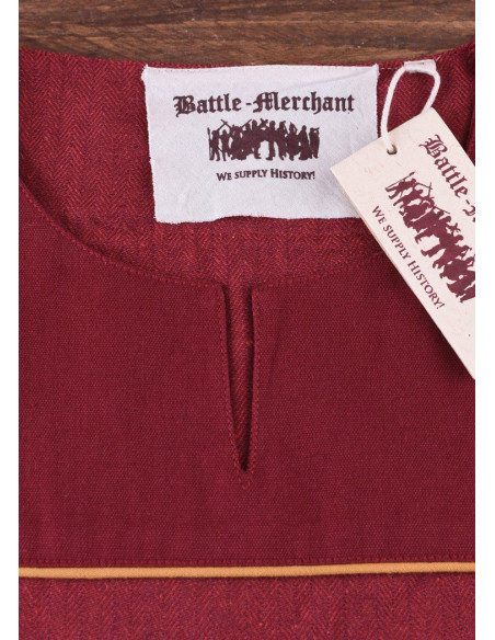 Tunique Viking Ove, rouge