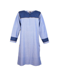 Tunique Viking Ove, bleu