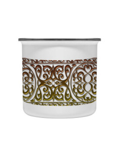 Bordure Médiévale De Coupe En Laiton Vintage 2