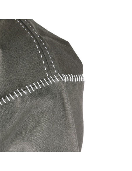 Tunique médiévale à manches longues Askur, vert olive