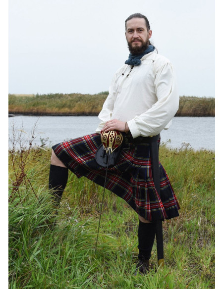 Kilt 8 yards tartan Stewart
