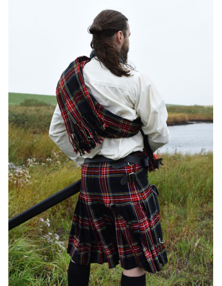 Kilt 8 yards tartan Stewart