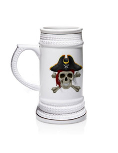 Chope à bière Pirates des Caraïbes