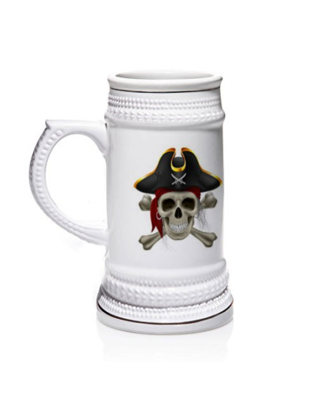 Chope à bière Pirates des Caraïbes