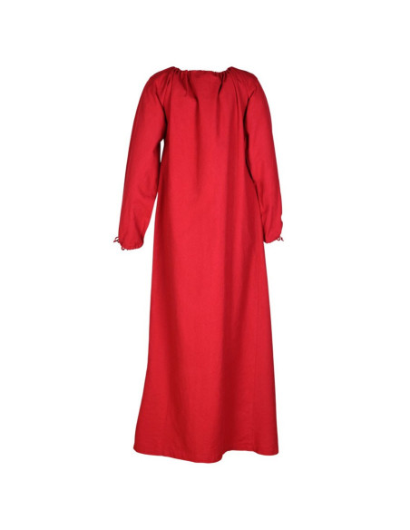 Robe médiévale Ana, rouge