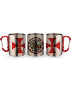 Mug Acier Mousqueton Templiers
